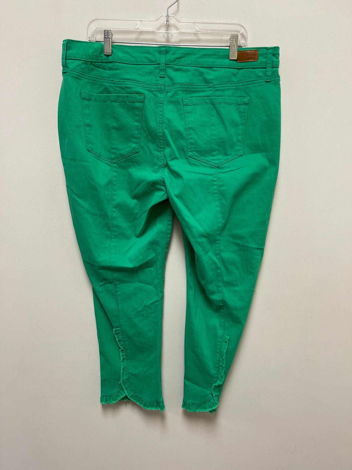 Pants Other By Crown And Ivy In Green, Size: 14