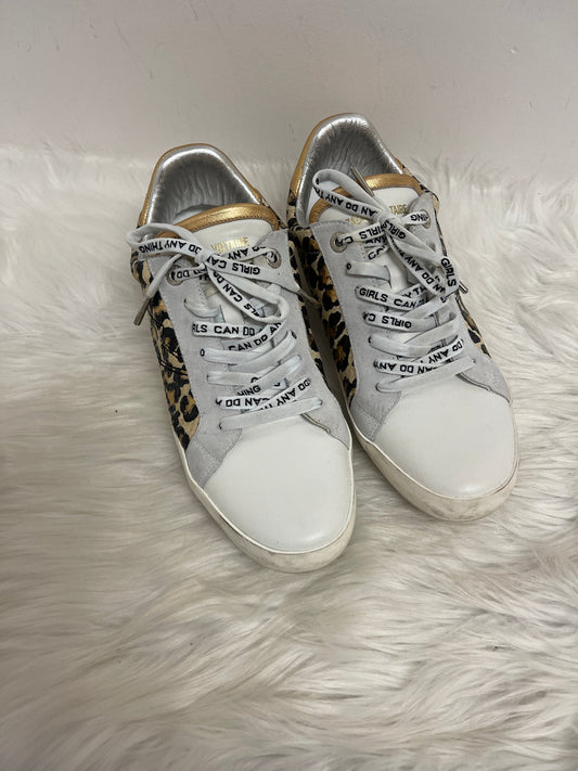 Shoes Sneakers By Zadig And Voltaire In Animal Print, Size: 10.5