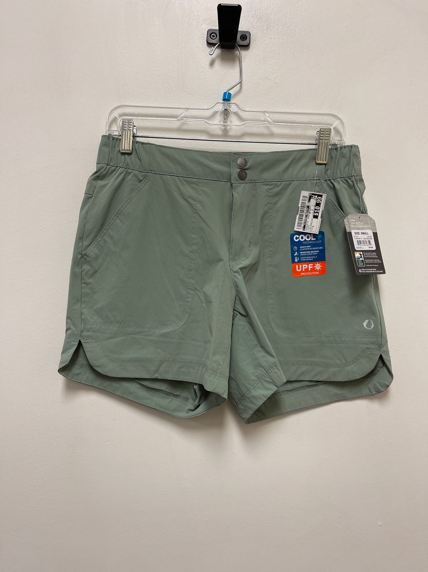 Athletic Shorts By Clothes Mentor In Green, Size: S