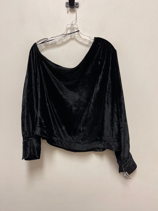 Top Long Sleeve By Free People In Black, Size: L