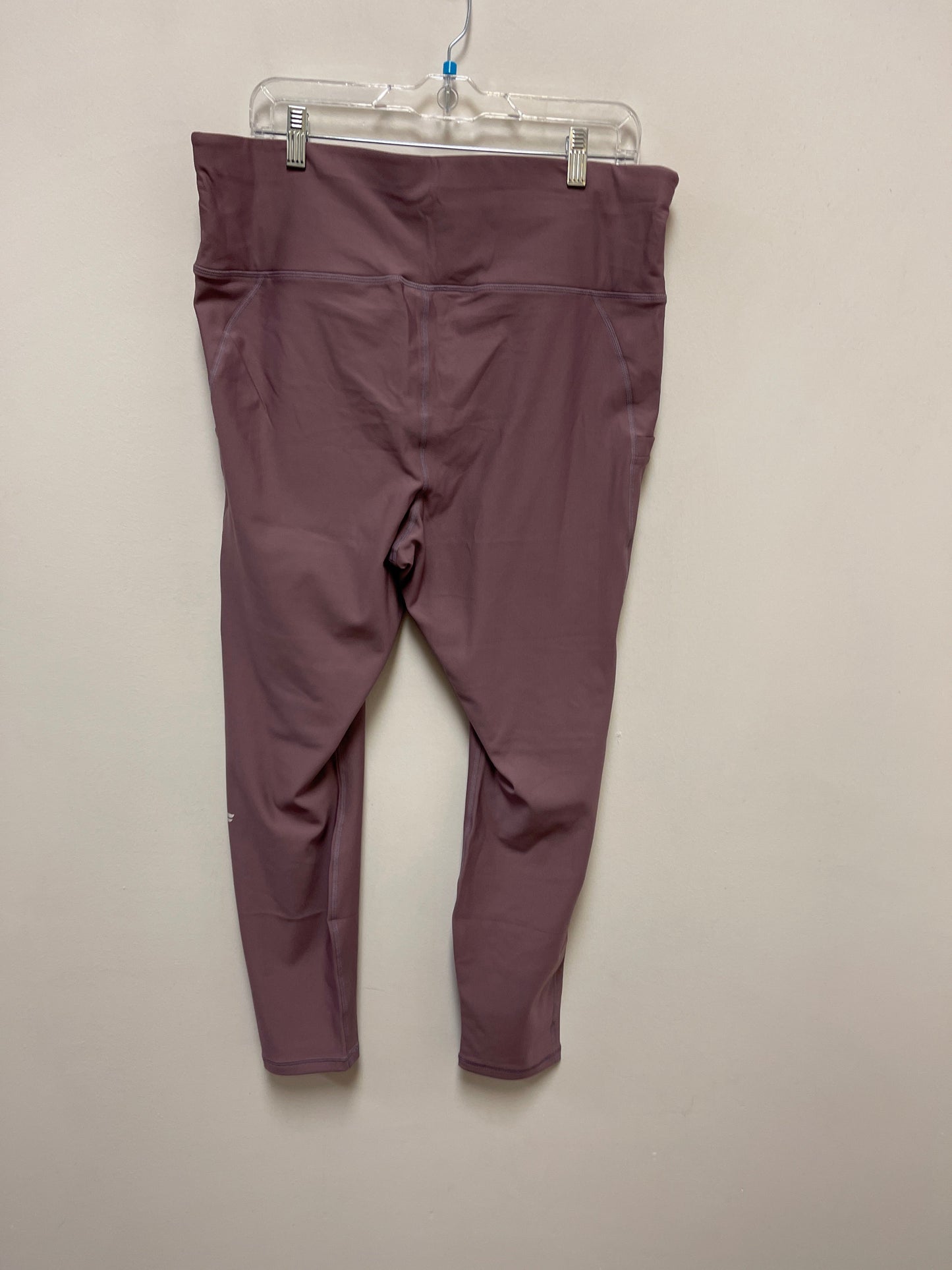 Athletic Leggings By Fabletics In Purple, Size: 2x