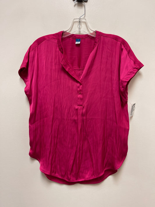 Top Short Sleeve By Old Navy In Pink, Size: S