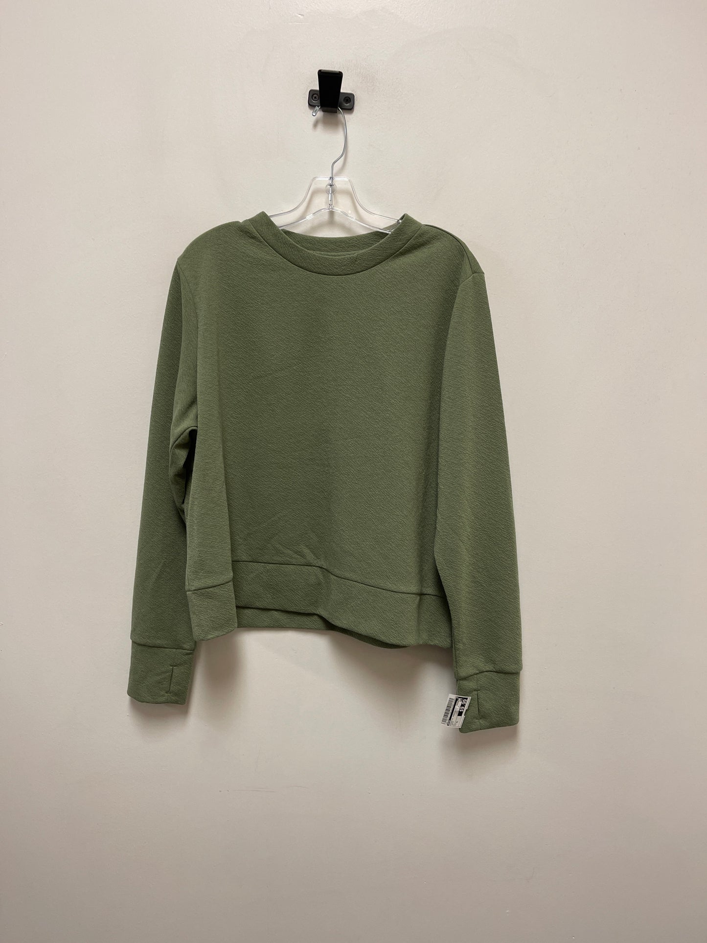 Athletic Sweatshirt Crewneck By Avia In Green, Size: Xl