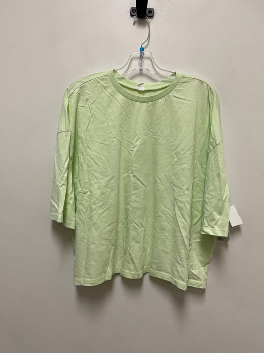 Top Short Sleeve By Bp In Green, Size: 2x