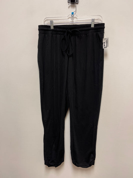 Pants Lounge By Bobeau In Black, Size: 1x