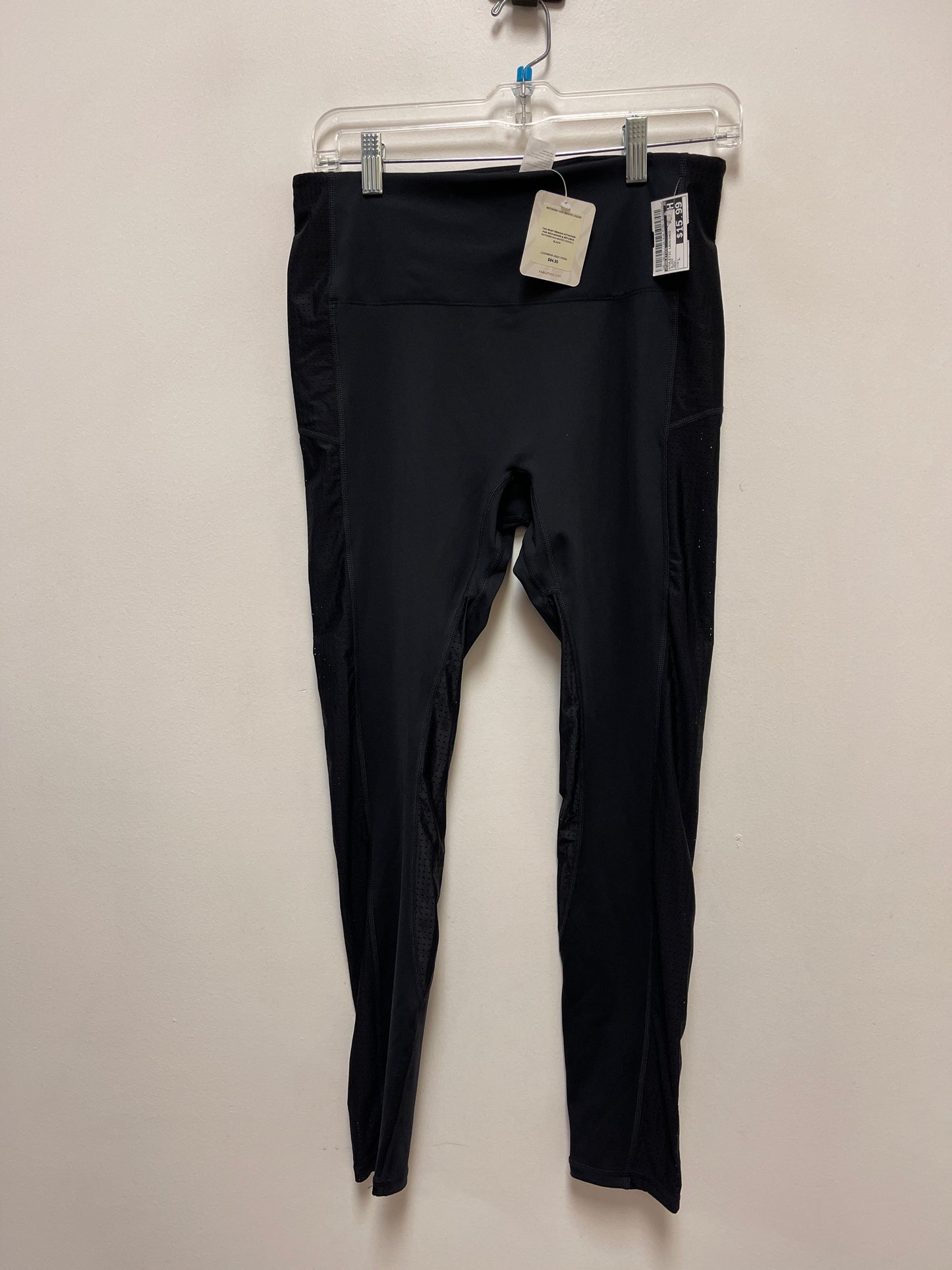 Athletic Leggings By Fabletics In Black, Size: L