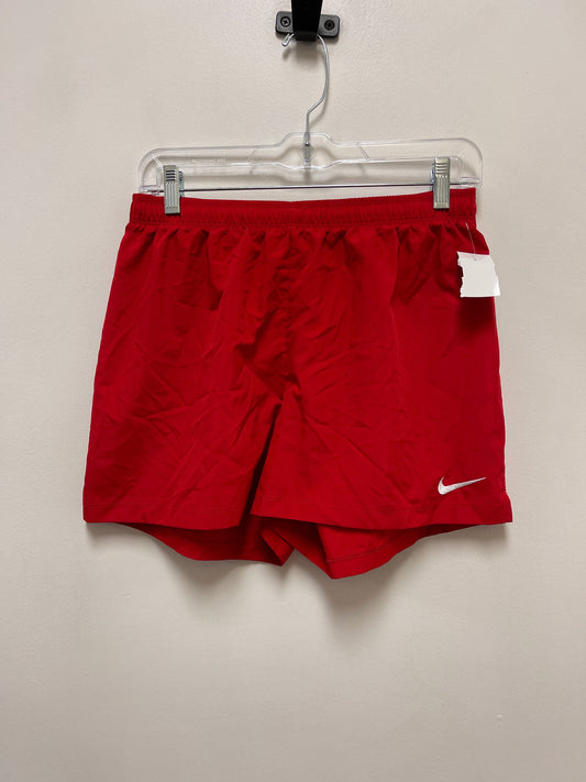 Athletic Shorts By Nike Apparel In Red, Size: M