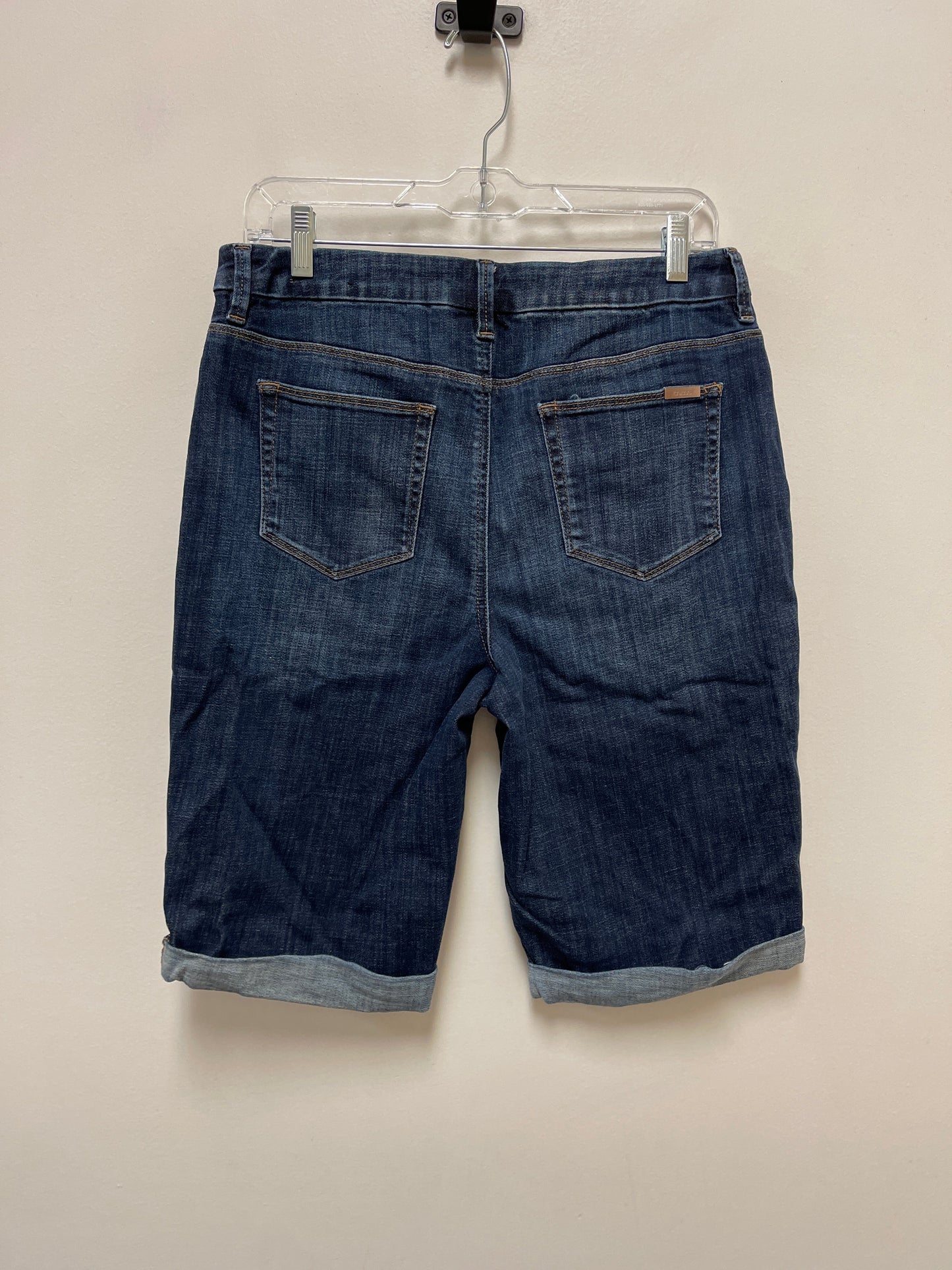 Shorts By Chicos In Blue Denim, Size: 8