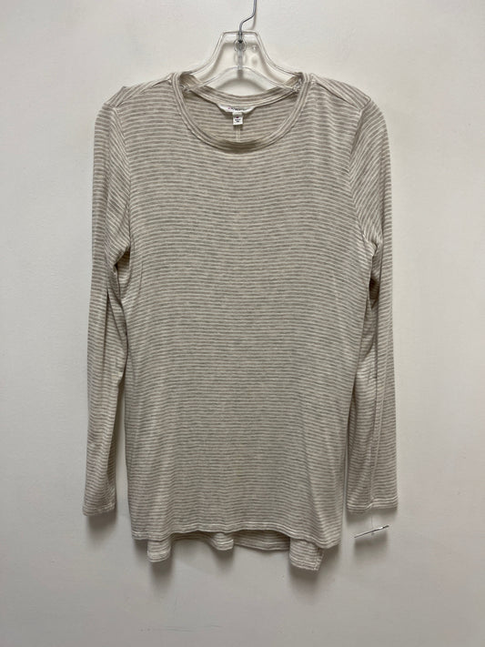 Tunic Long Sleeve By Athleta In Tan, Size: M