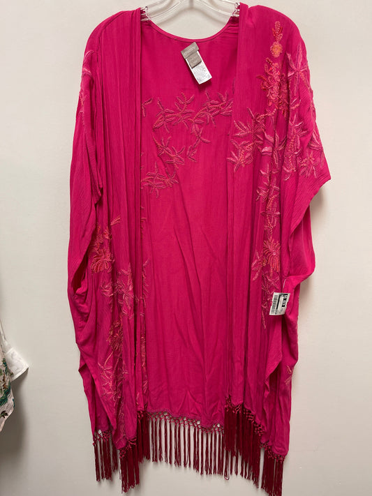 Kimono By Chicos In Pink, Size: Onesize