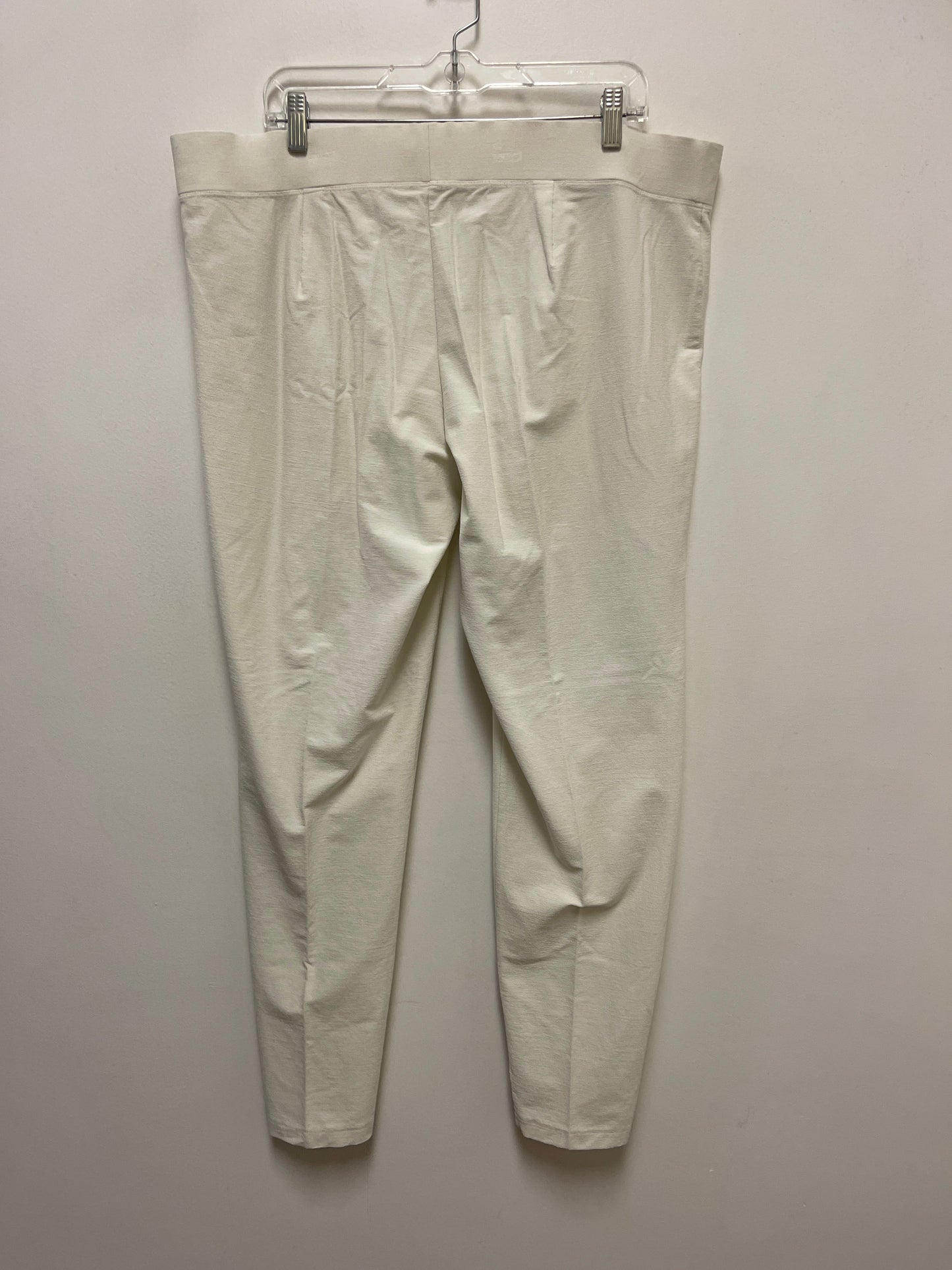 Pants Leggings By Eileen Fisher In Cream, Size: Xl