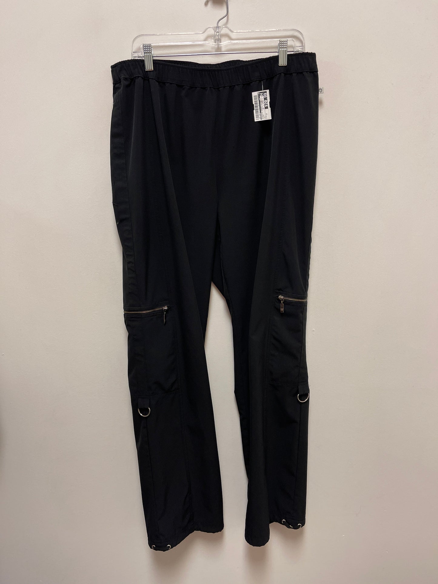 Athletic Pants By Chicos In Black, Size: 12