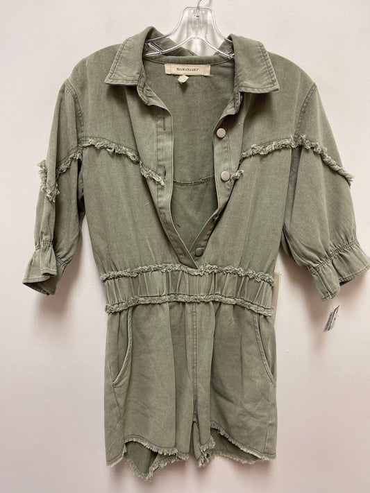 Romper By Clothes Mentor In Green, Size: S