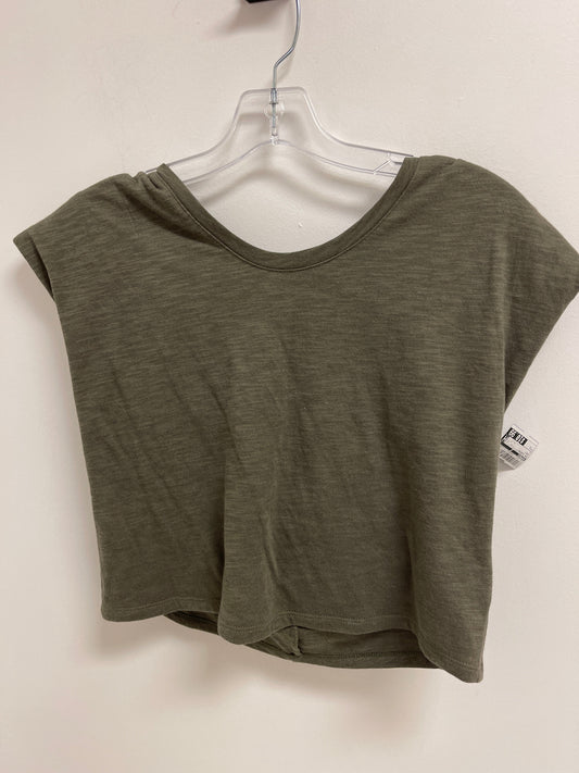 Top Sleeveless By Express In Green, Size: S