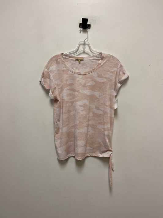 Top Short Sleeve By Democracy In Pink, Size: S