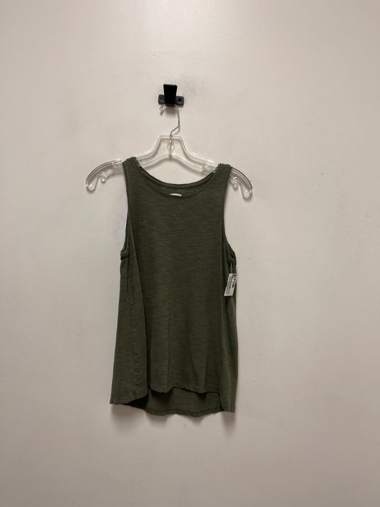 Top Sleeveless By Old Navy In Green, Size: S