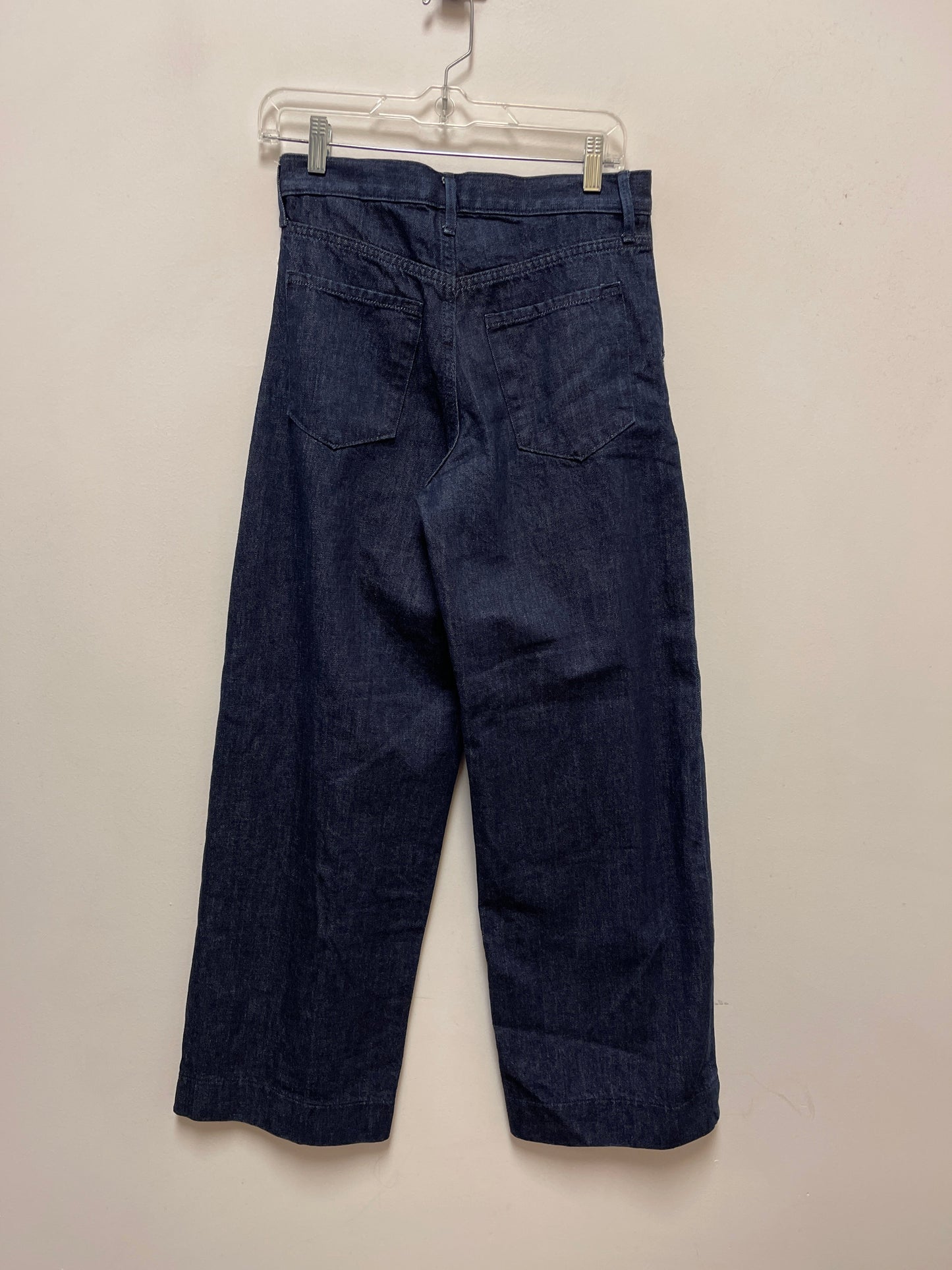 Jeans Wide Leg By Banana Republic In Blue Denim, Size: 2