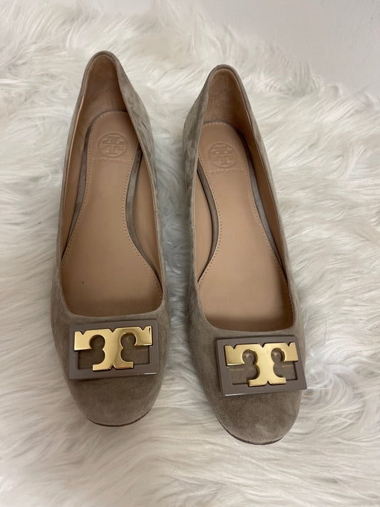 Shoes Designer By Tory Burch In Grey, Size: 7.5