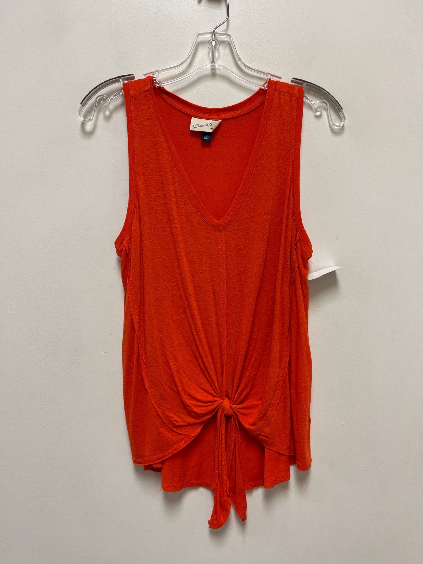 Top Sleeveless By Universal Thread In Orange, Size: S