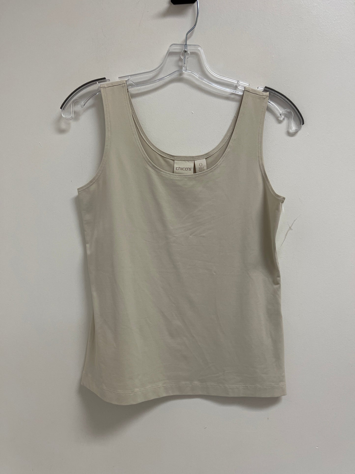 Tank Top By Chicos In Cream, Size: S