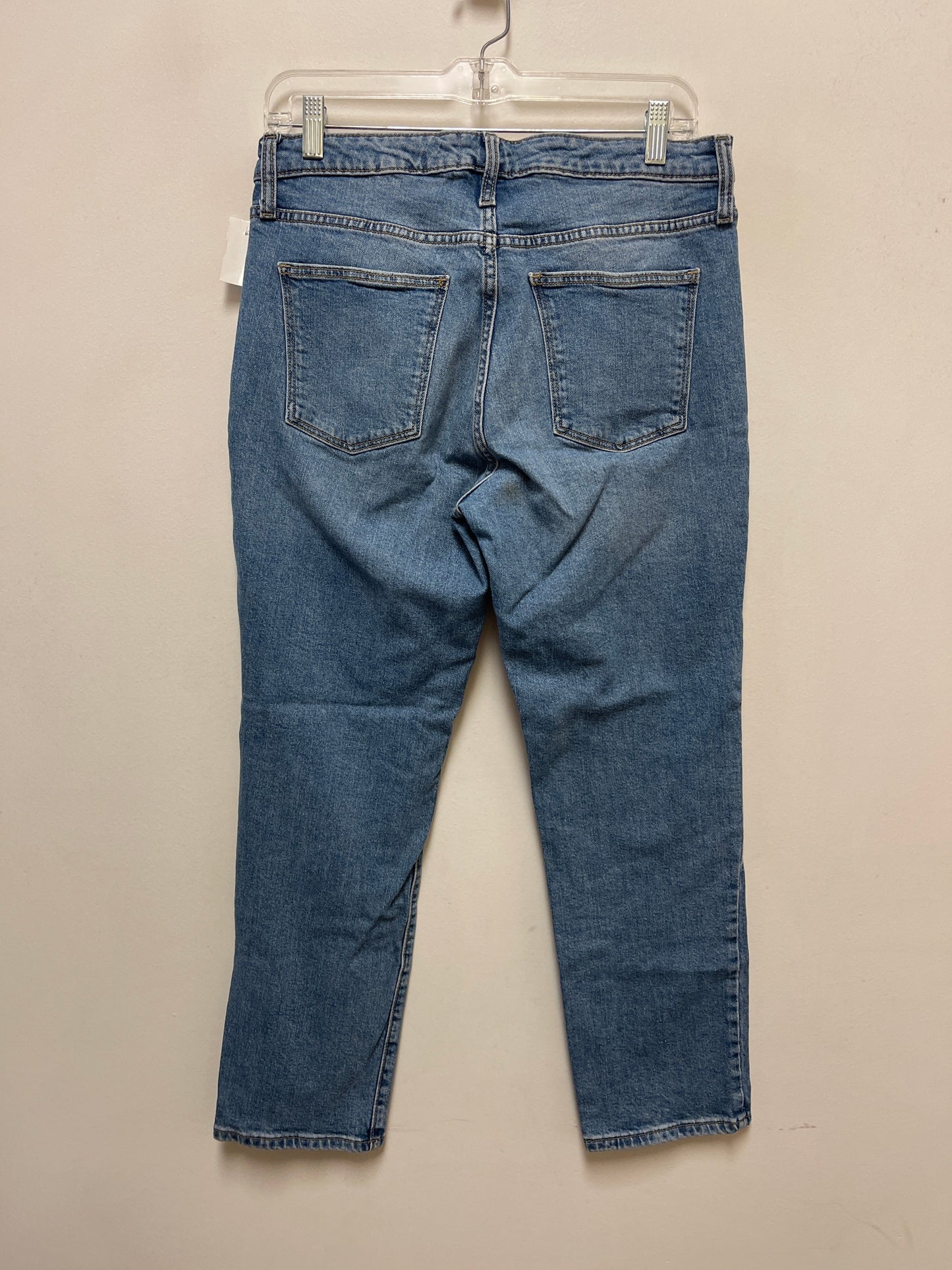 Jeans Straight By Universal Thread In Blue Denim, Size: 10