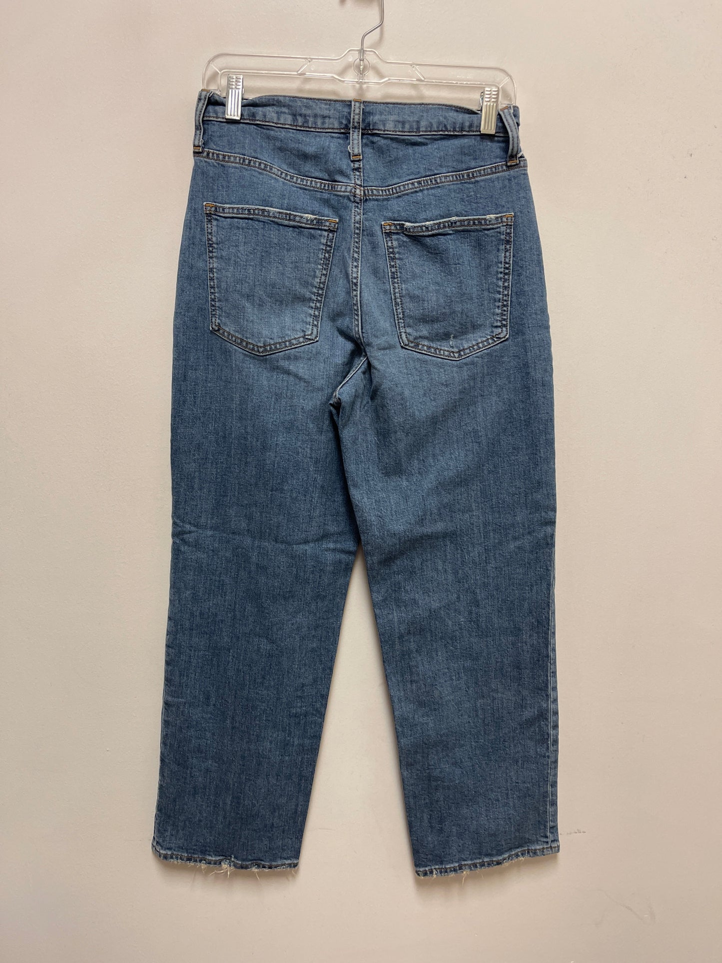 Jeans Straight By Universal Thread In Blue Denim, Size: 8