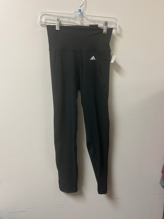 Athletic Capris By Adidas In Black, Size: S