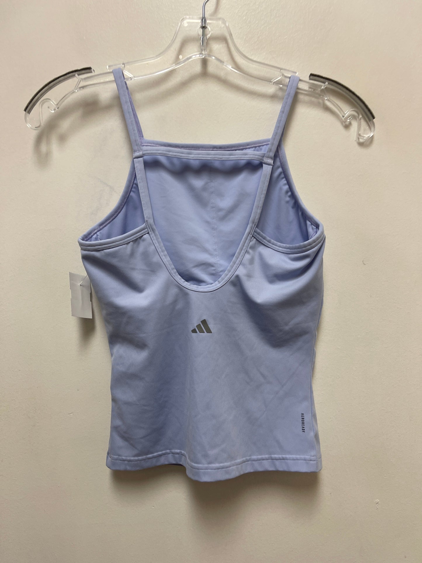 Athletic Tank Top By Adidas In Blue, Size: S