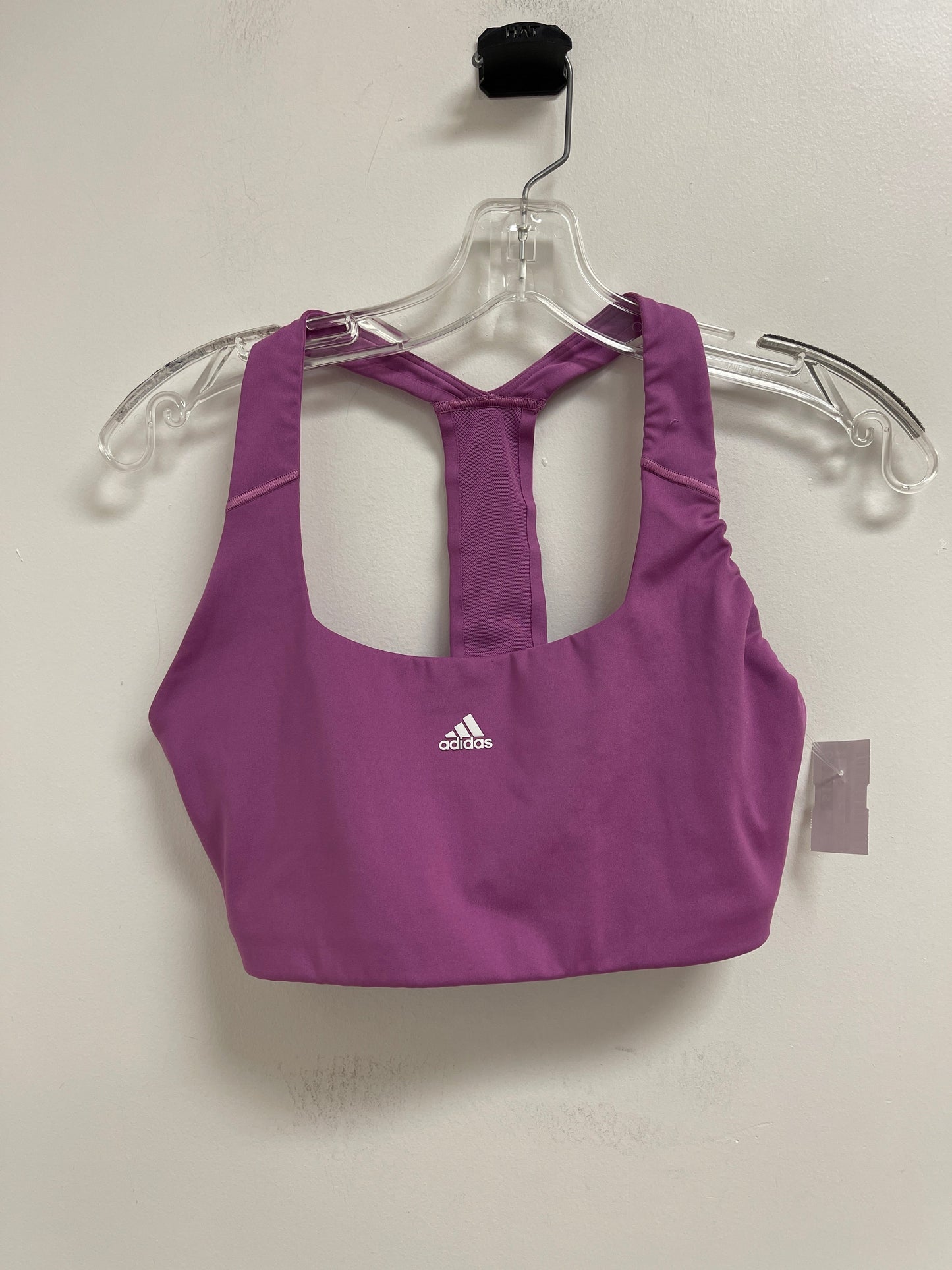 Athletic Bra By Adidas In Purple, Size: S