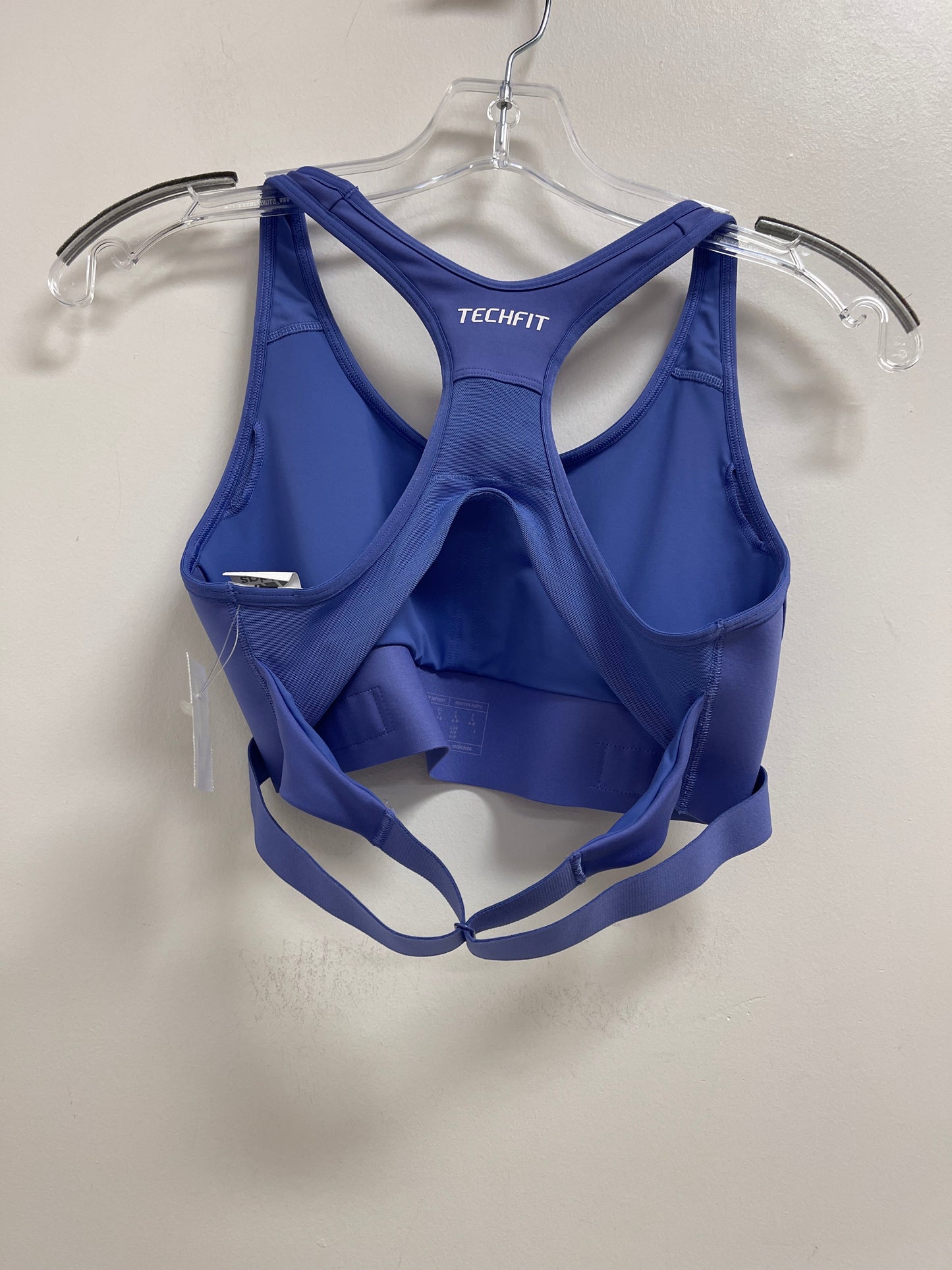 Athletic Bra By Adidas In Blue, Size: S