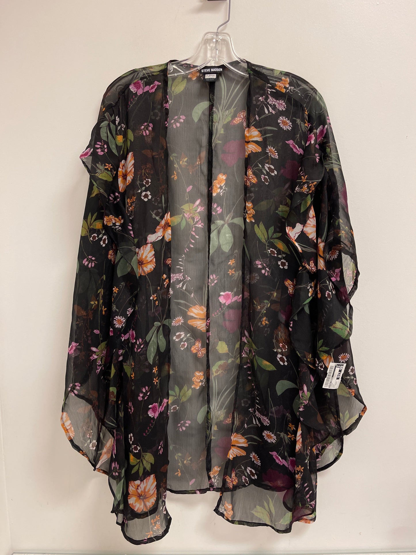 Kimono By Steve Madden In Black, Size: Osfm