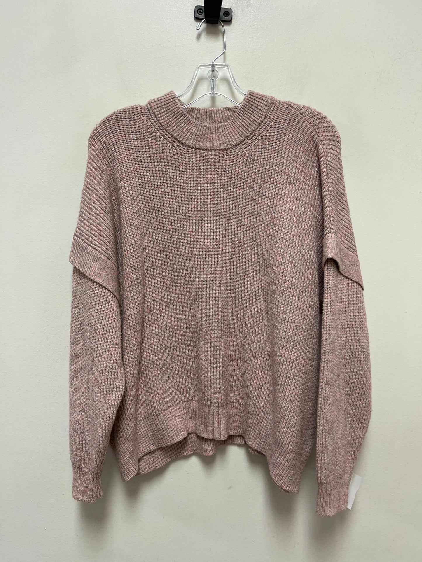 Sweater By Terra & Sky In Pink, Size: 1x