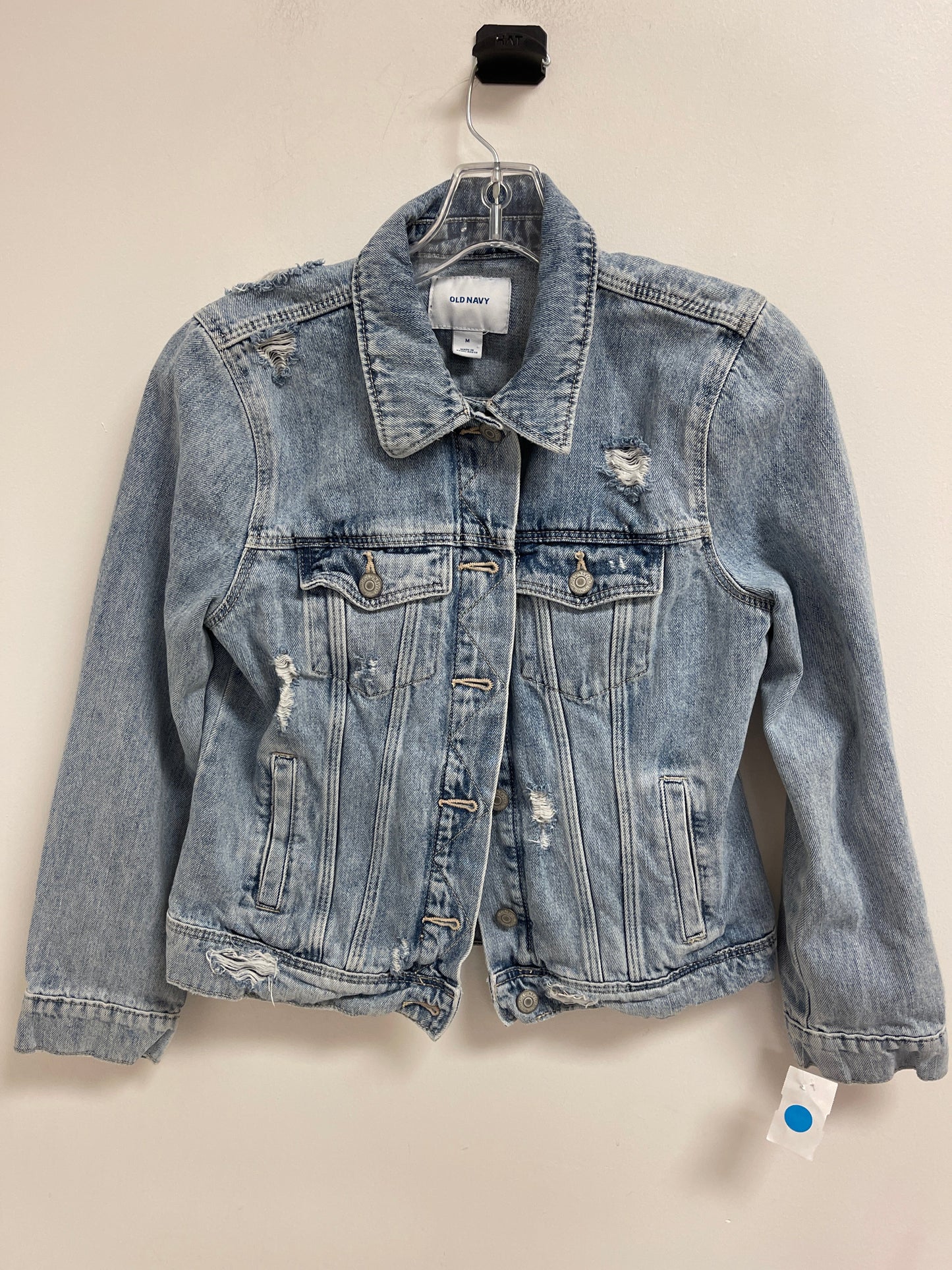 Jacket Denim By Old Navy In Blue Denim, Size: M