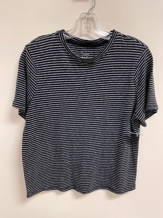 Top Short Sleeve By A New Day In Navy, Size: S