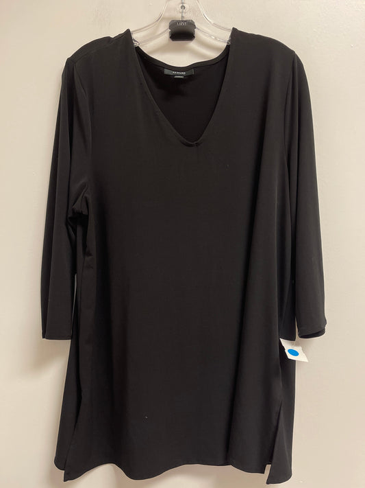 Top Long Sleeve By Alfani In Black, Size: Xl