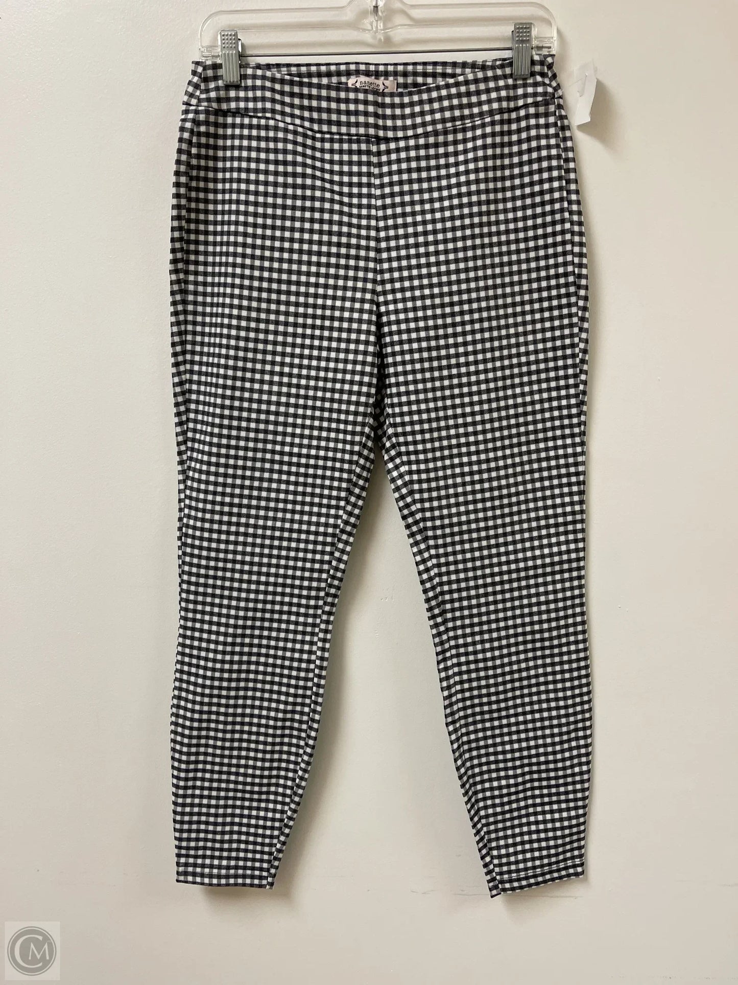 Pants Leggings By Nanette By Nanette Lepore In Plaid Pattern, Size: S