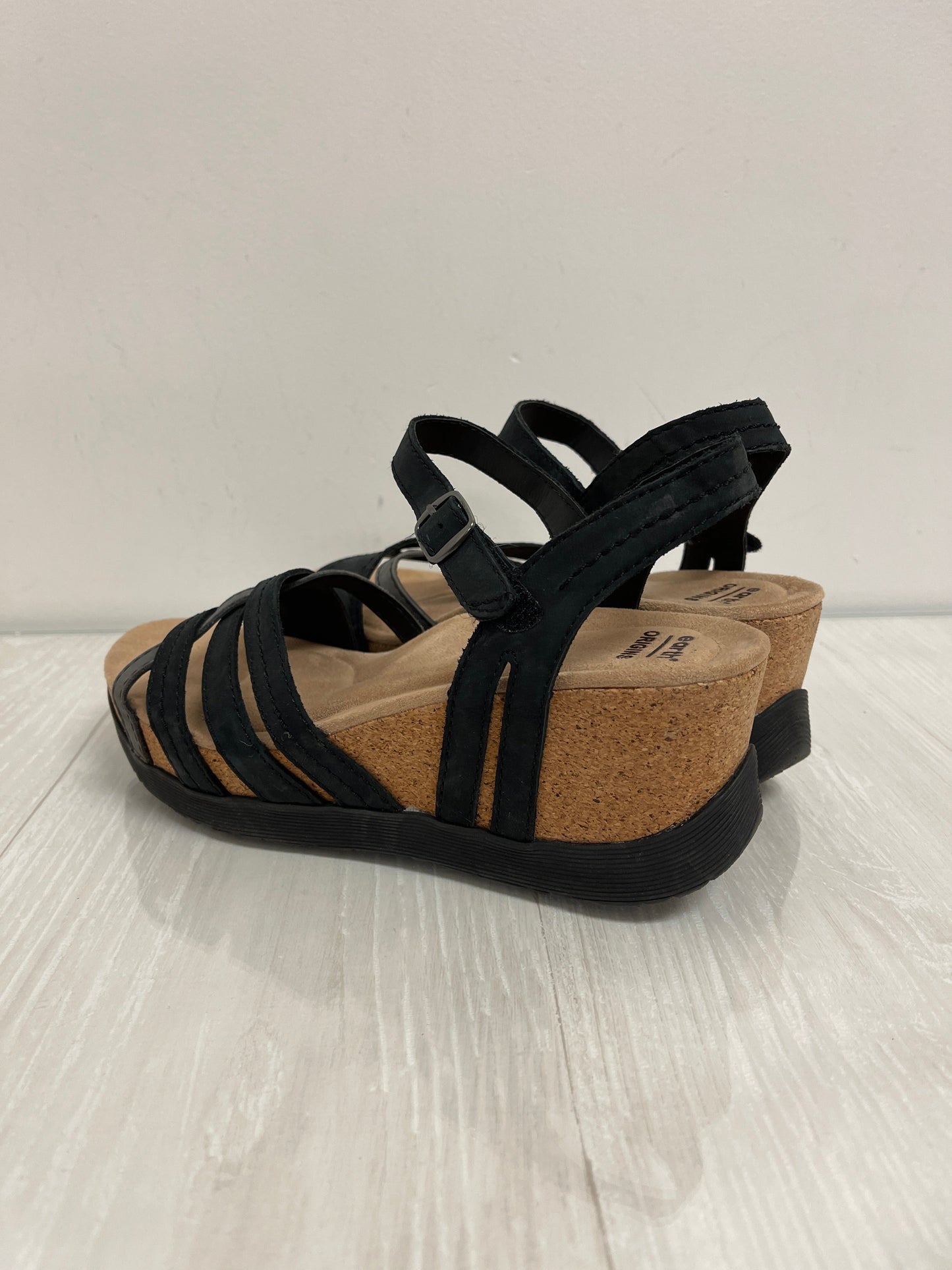 Sandals Heels Wedge By Earth Origins In Black, Size: 8