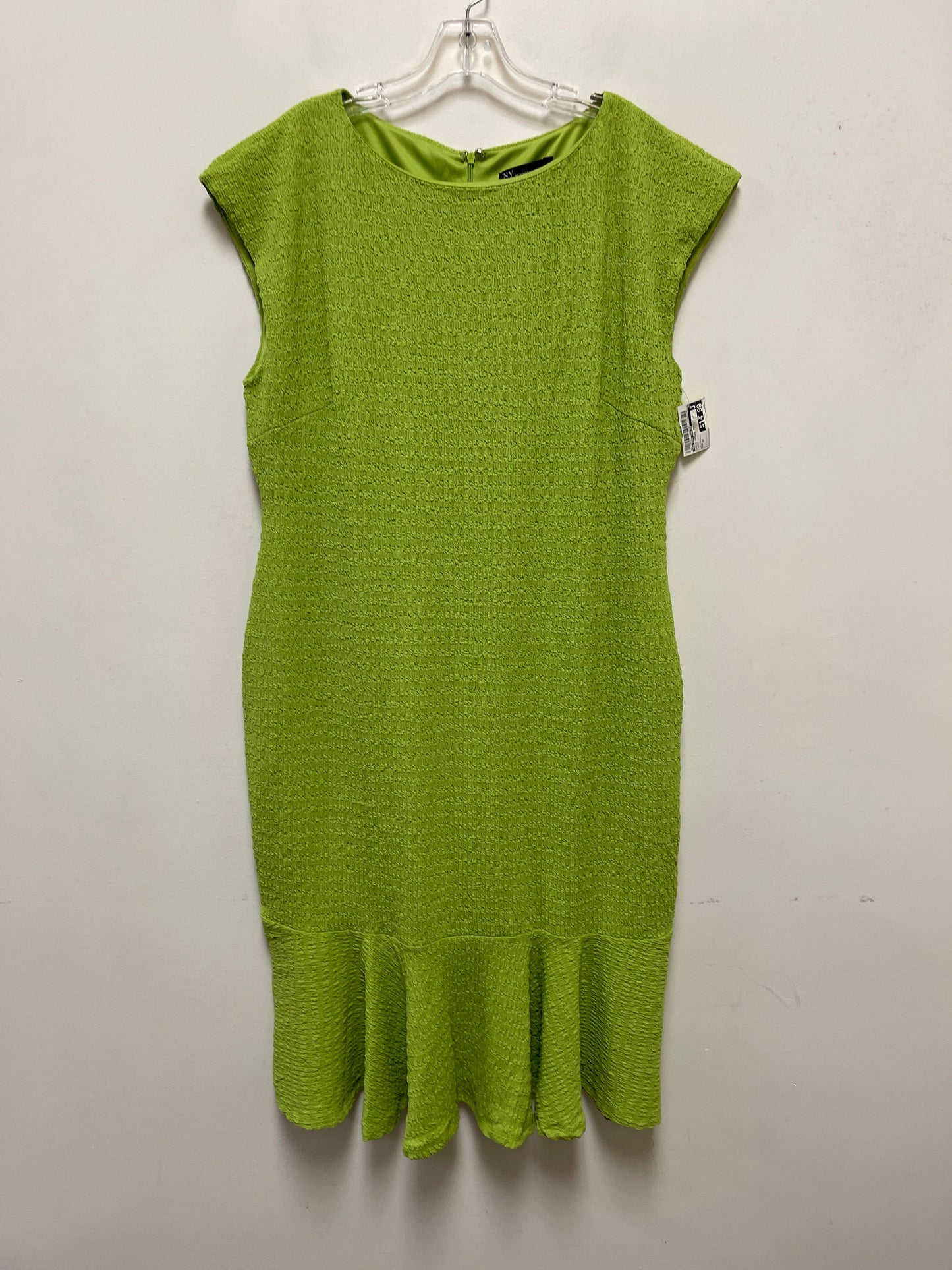 Dress Casual Maxi By New York And Co In Green, Size: 2x