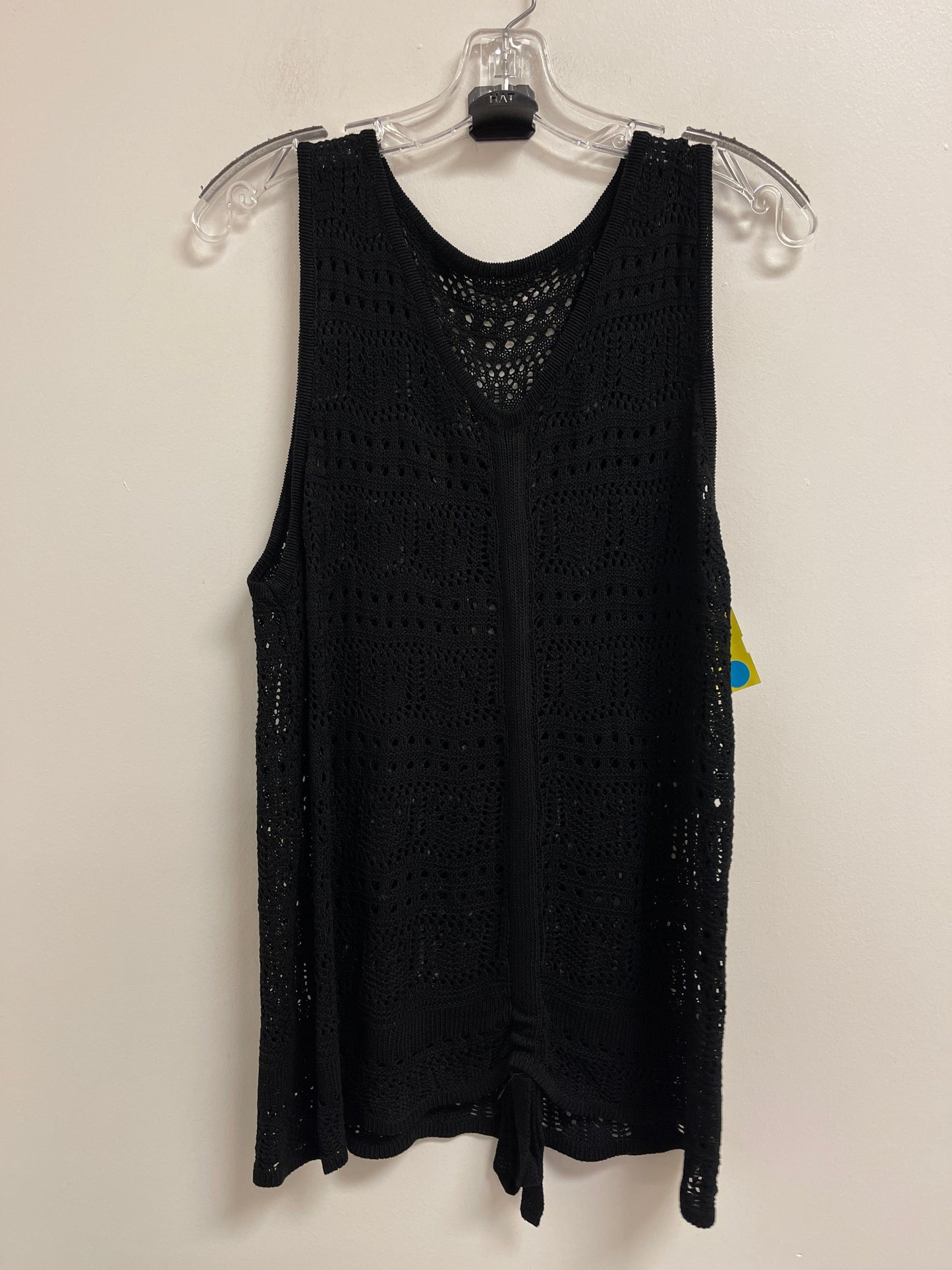 Top Sleeveless By Clothes Mentor In Black, Size: Xl