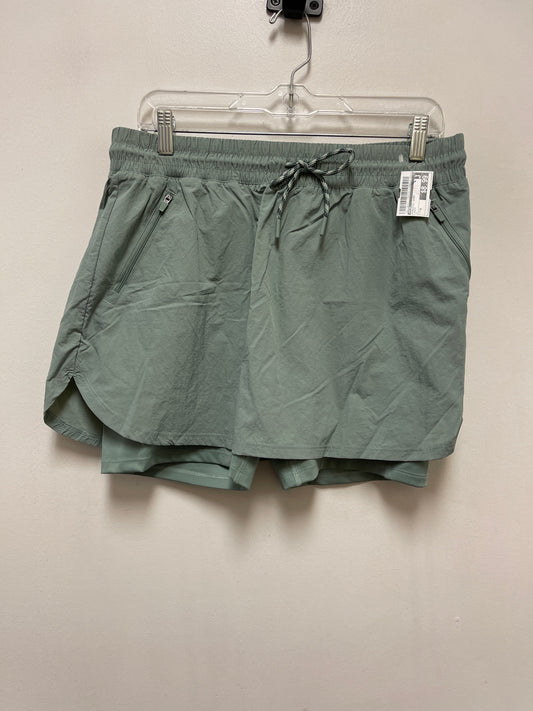 Athletic Skort By Avia In Green, Size: M