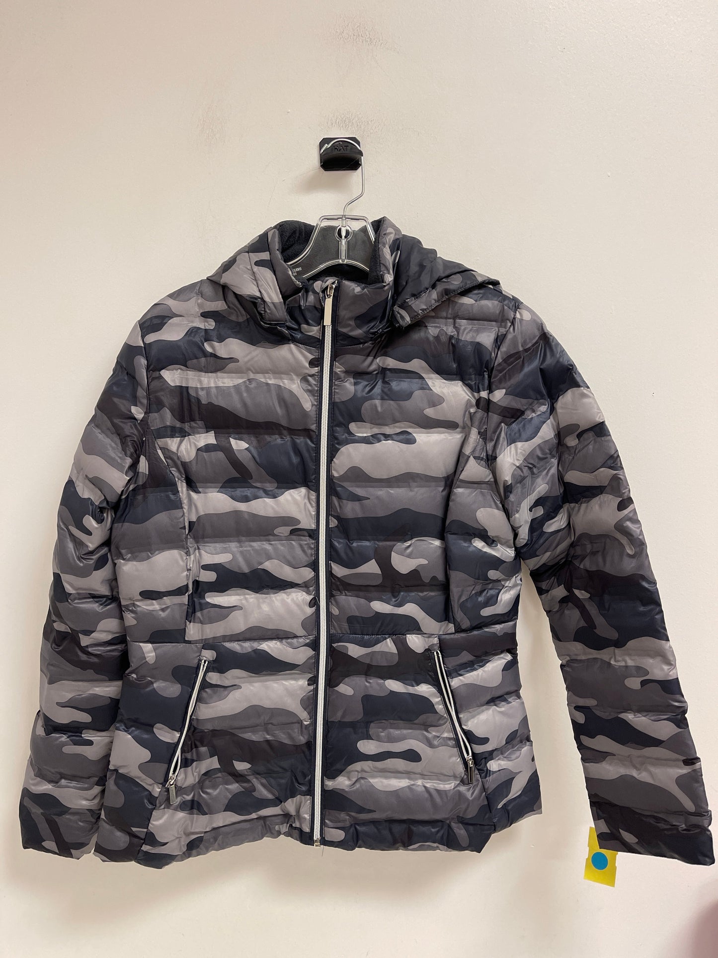 Jacket Puffer & Quilted By Time And Tru In Camouflage Print, Size: S