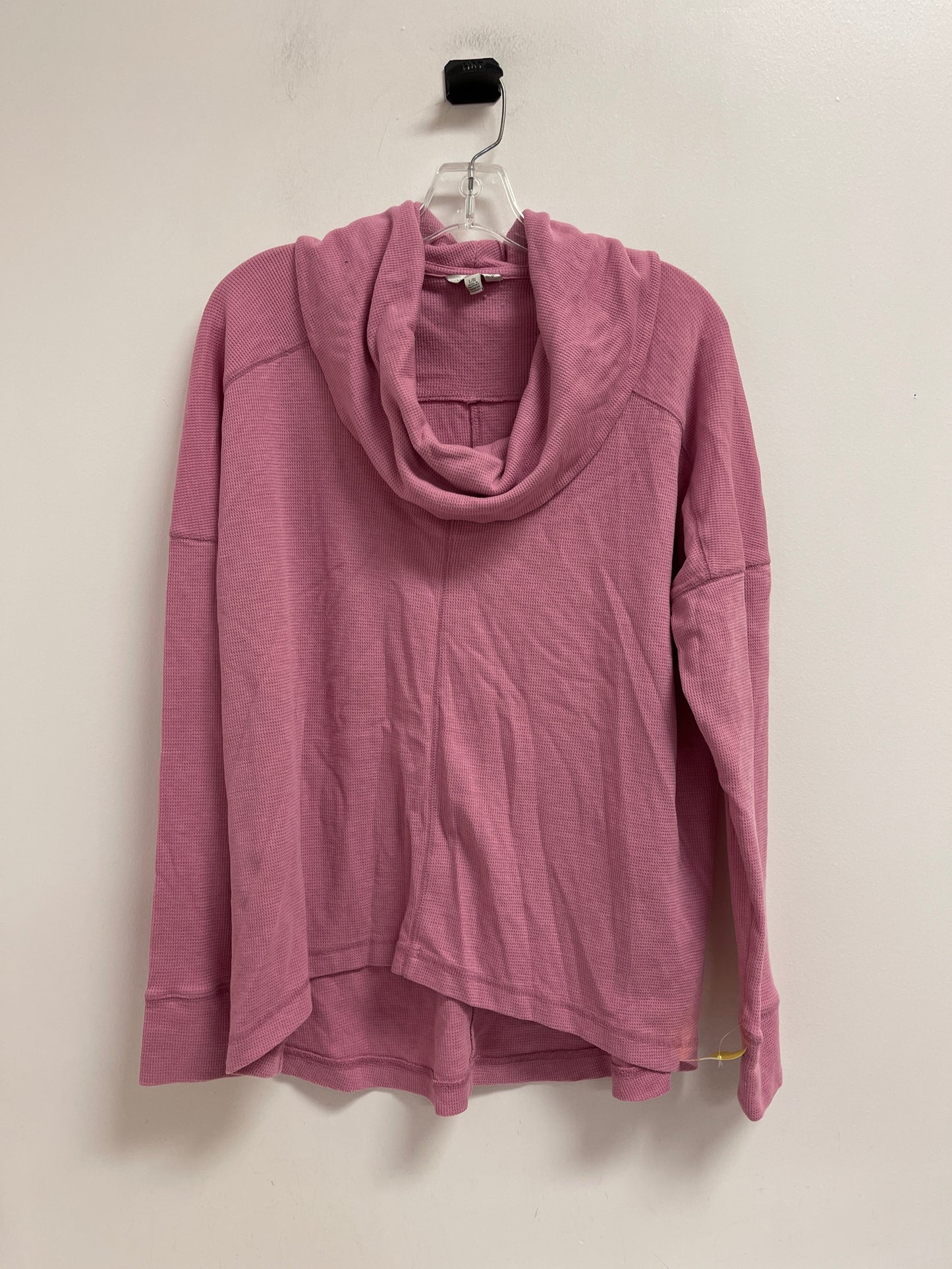 Sweater By Lucky Brand In Pink, Size: L