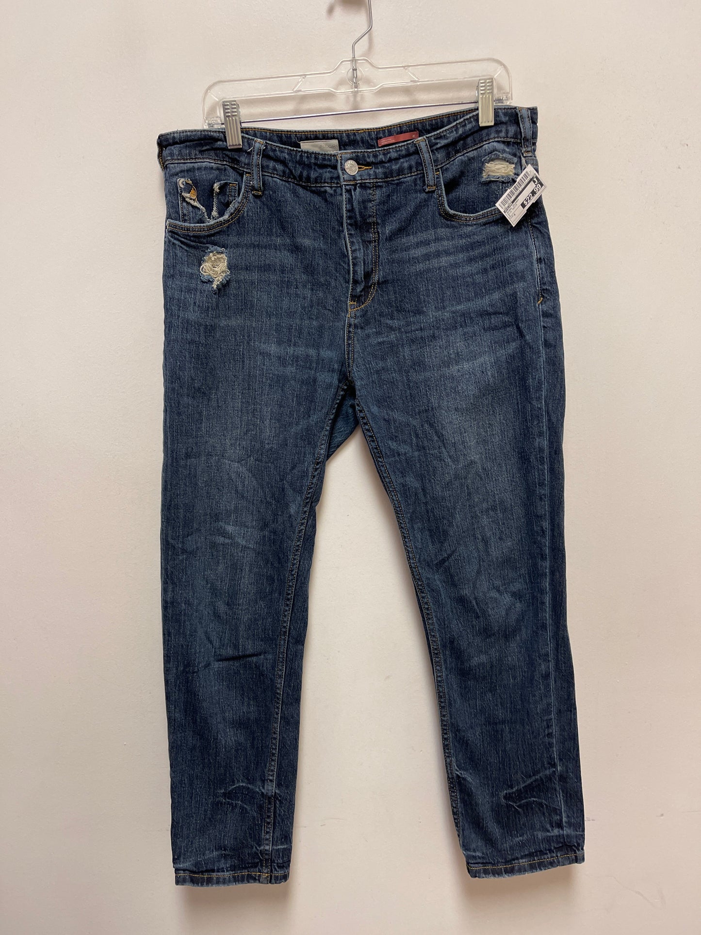 Jeans Skinny By Pilcro In Blue Denim, Size: 8