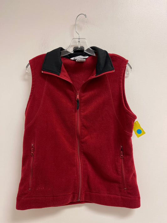 Vest Fleece By Columbia In Red, Size: L