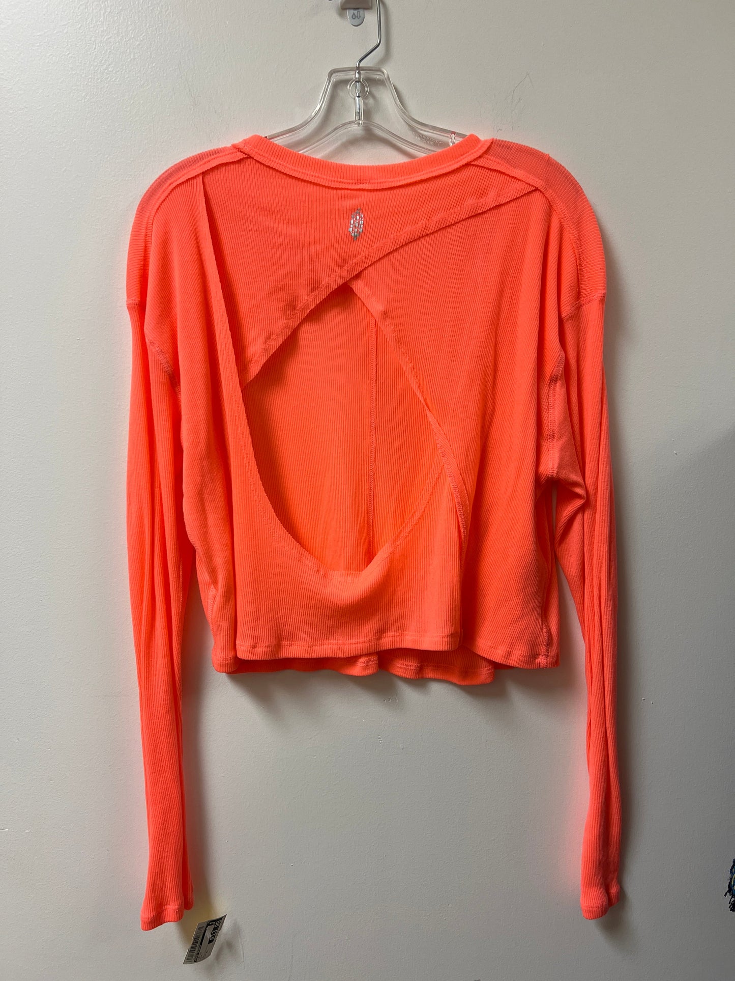 Top Long Sleeve By Free People In Pink, Size: Xl