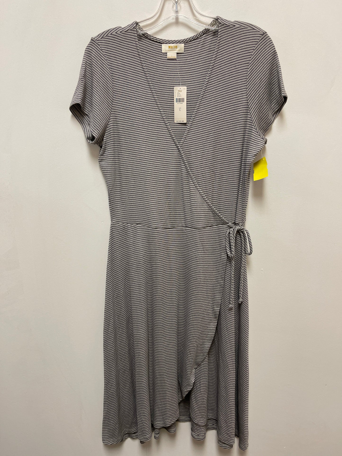 Dress Casual Short By Maeve In Grey, Size: L