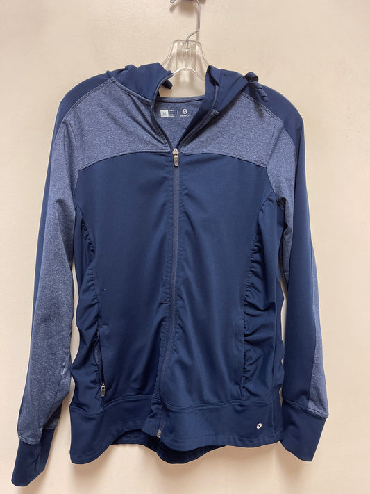 Athletic Jacket By Xersion In Navy, Size: M