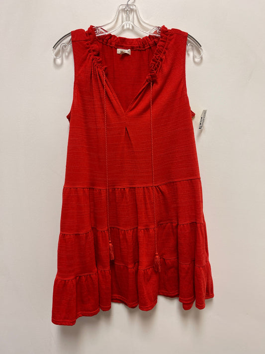 Dress Casual Short By Max Studio In Red, Size: S