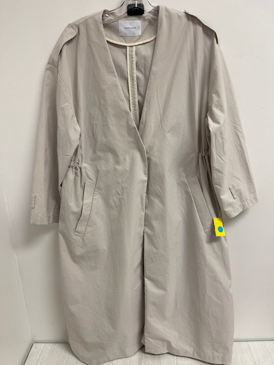 Coat Other By Clothes Mentor In Cream, Size: M