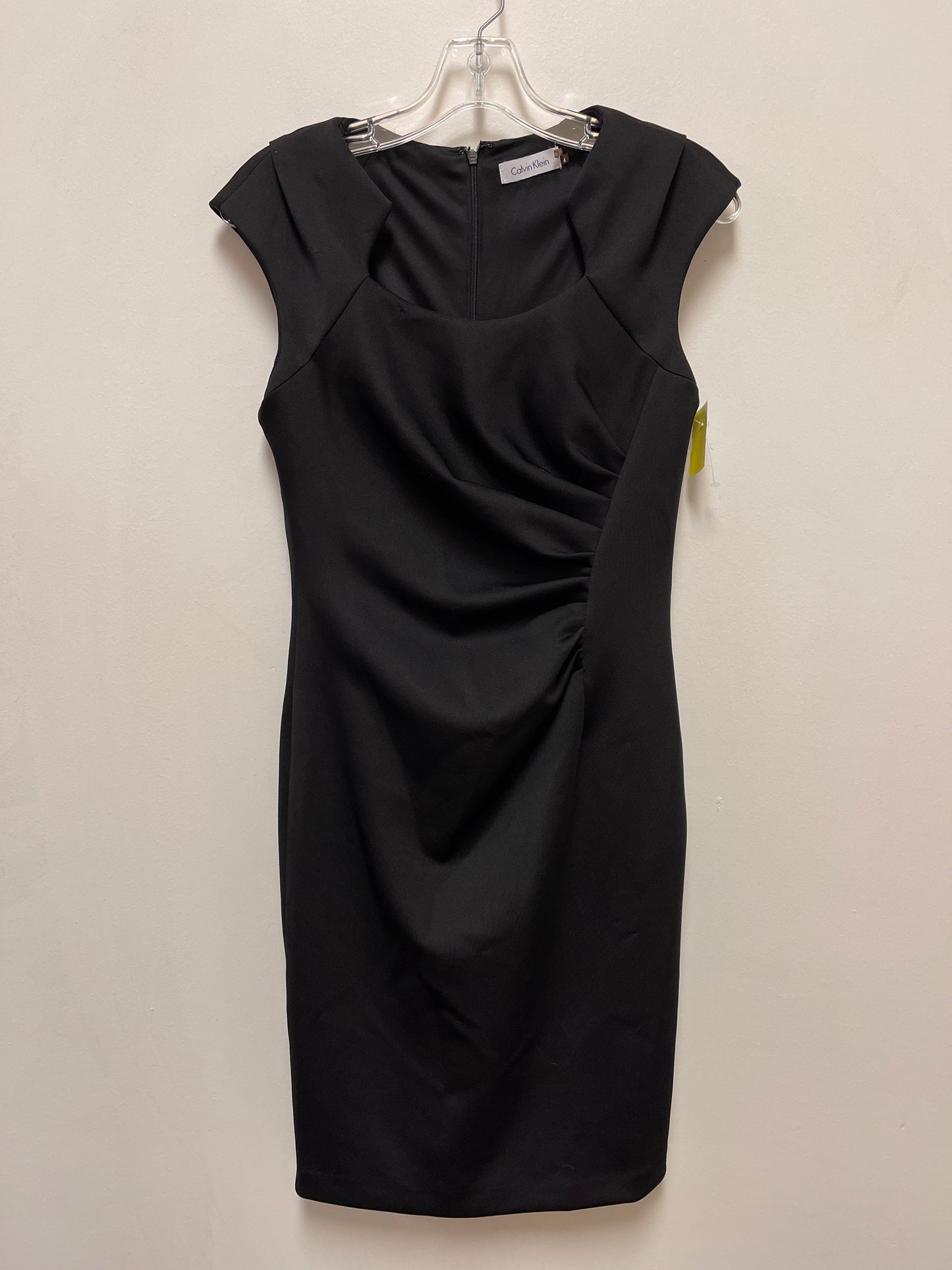 Dress Party Midi By Calvin Klein In Black, Size: S